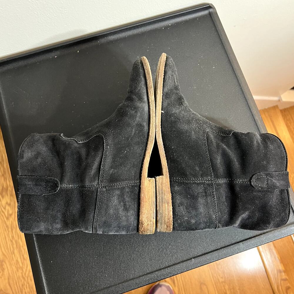 Isabel Marant Black Suede Booties - Picture 5 of 8